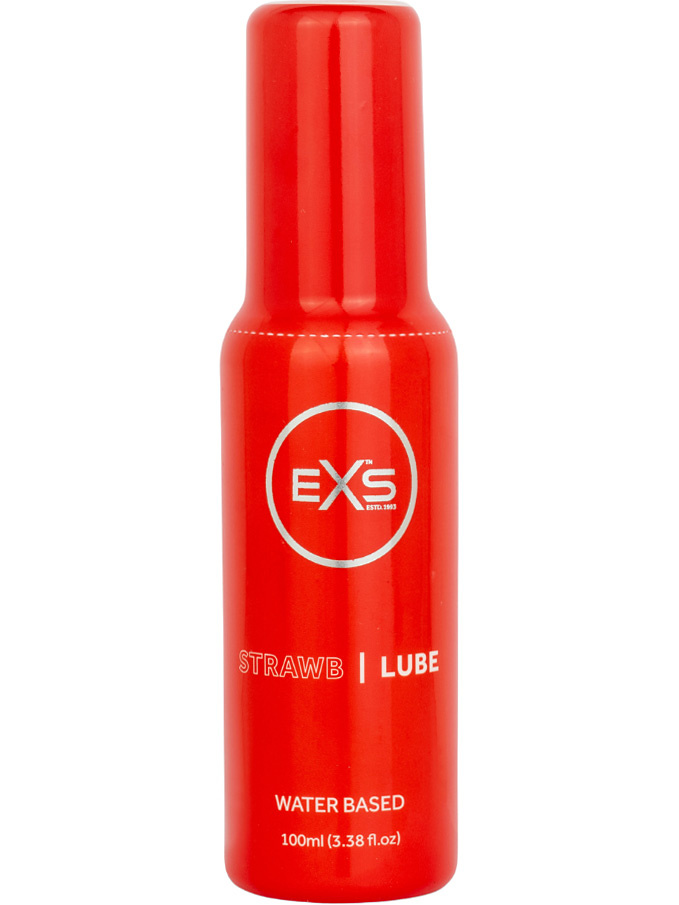 EXS: Water Based Strawberry Lube, 100 ml