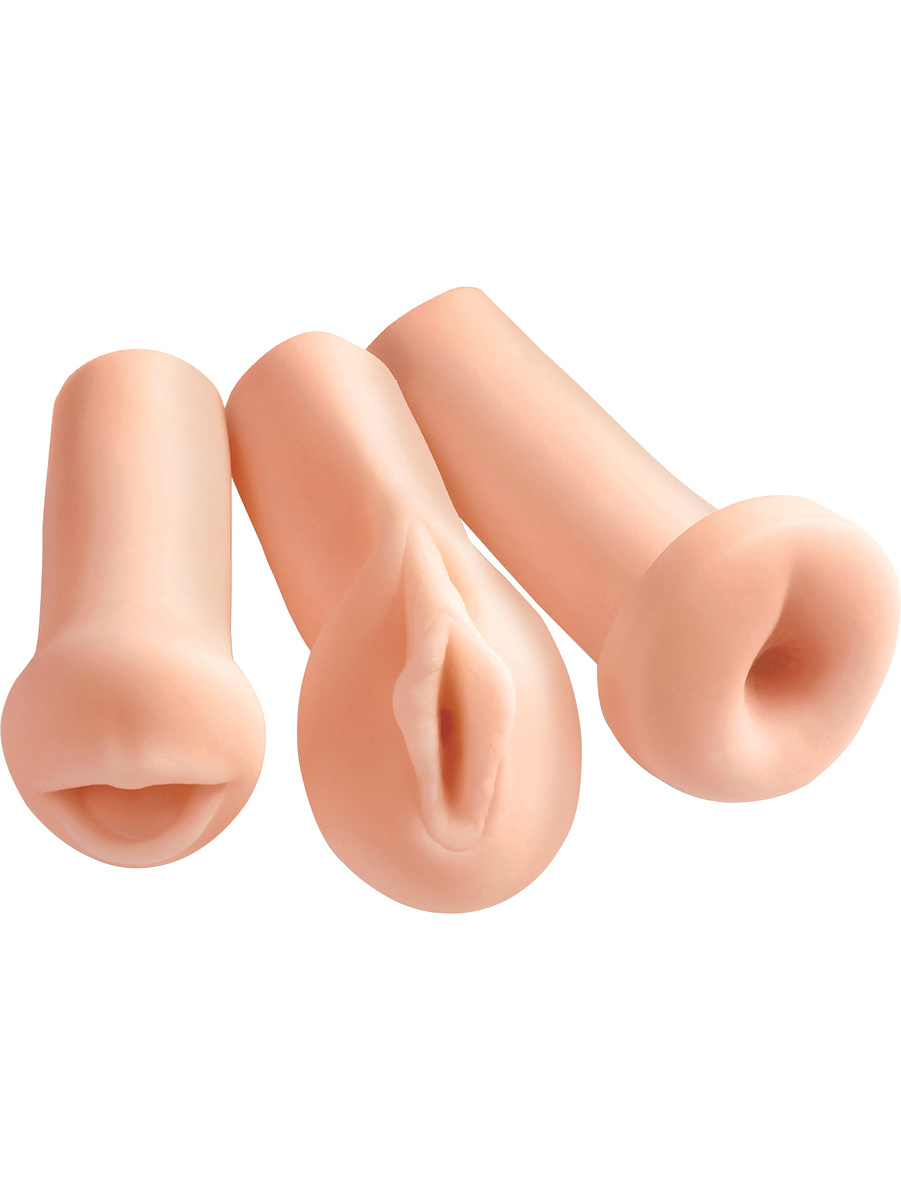 Pipedream Extreme: All 3 Holes Strokers