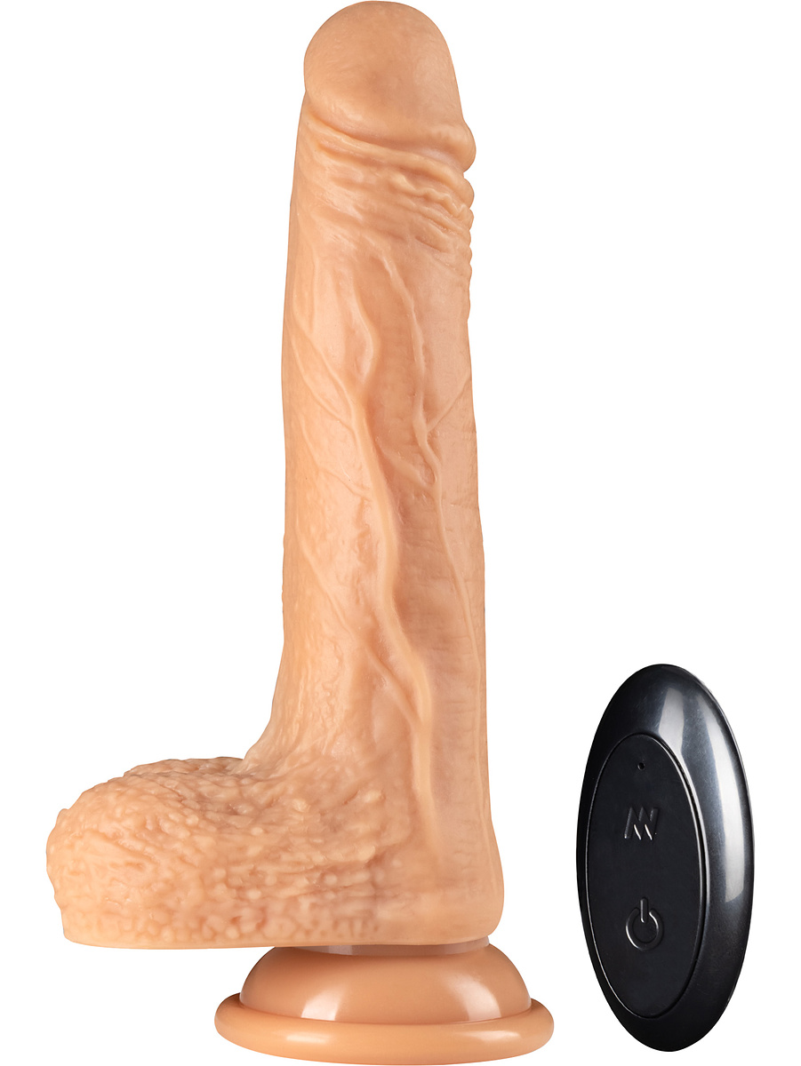 Dr. Skin Silicone: Dr. Grey Thrusting & Gyrating Dildo, 20 cm |  | Intimast