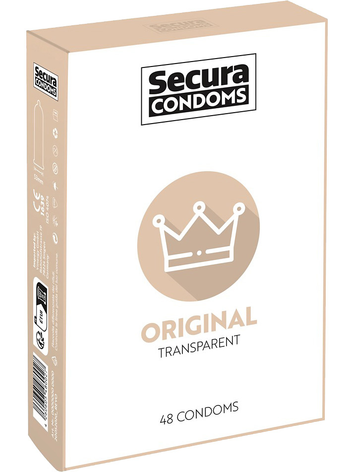 Secura: Original, Kondomer, 48-pack