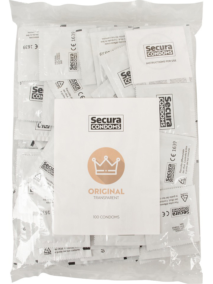 Secura: Original, Kondomer, 100-pack |  | Intimast