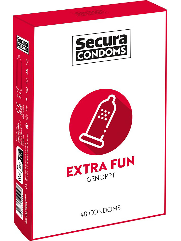 Secura: Extra Fun, Kondomer, 48-pack |  | Intimast