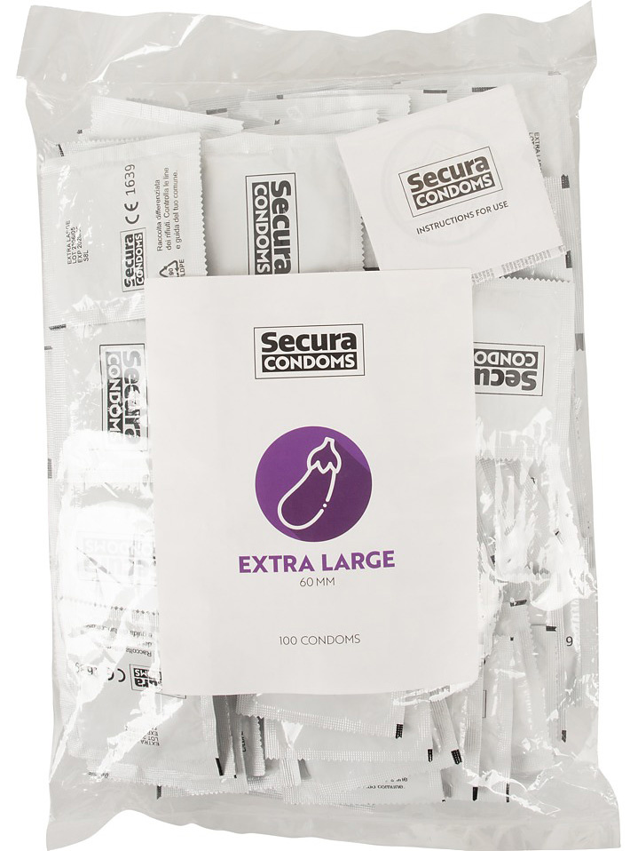 Secura: Extra Large, Kondomer, 100-pack |  | Intimast