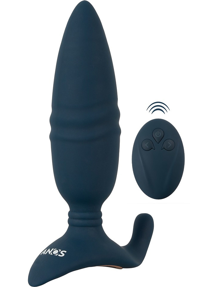 Anos: RC Thrusting Butt Plug with Vibration |  | Intimast