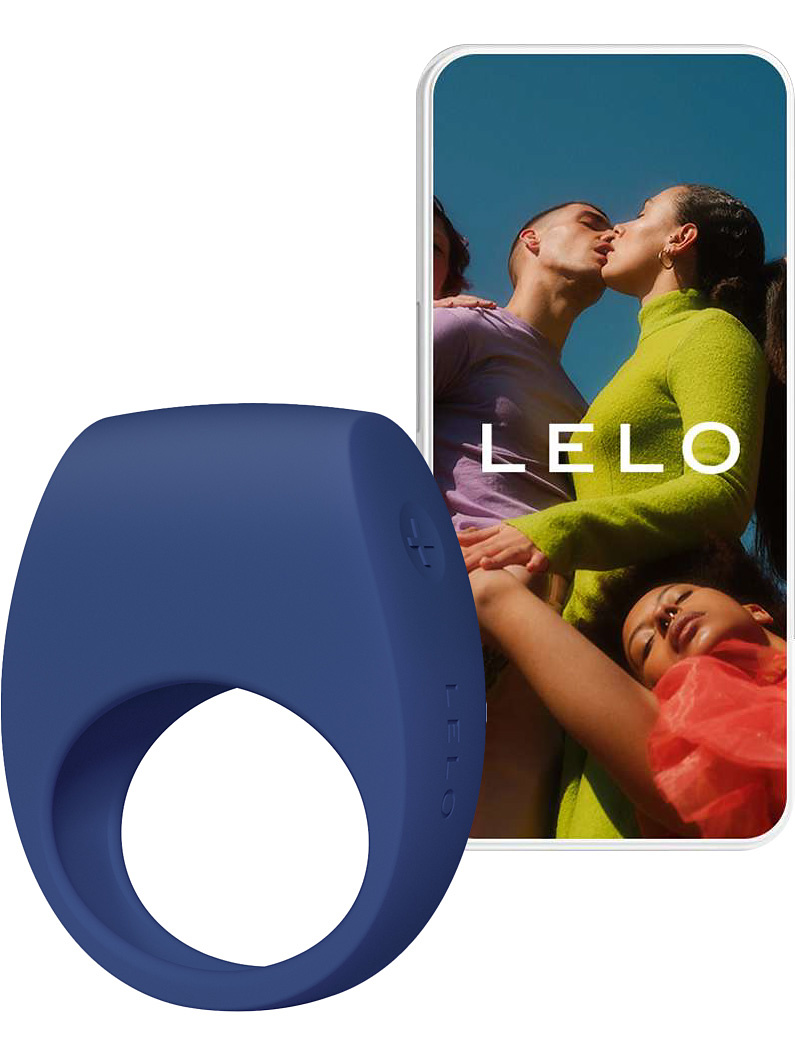 LELO: Tor 3, Vibrerande Penisring för Par, blå