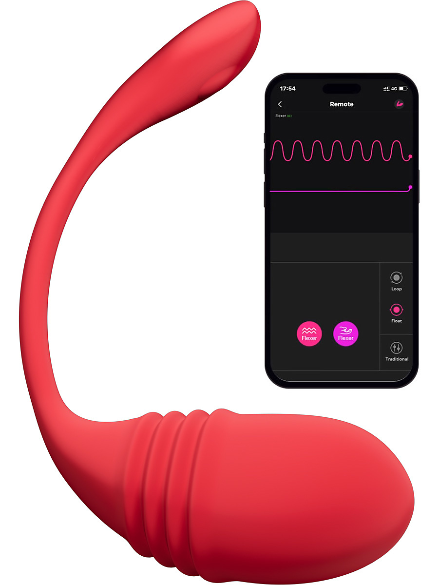 Lovense: Vulse, App-Controlled Thrusting Egg Vibrator |  | Intimast