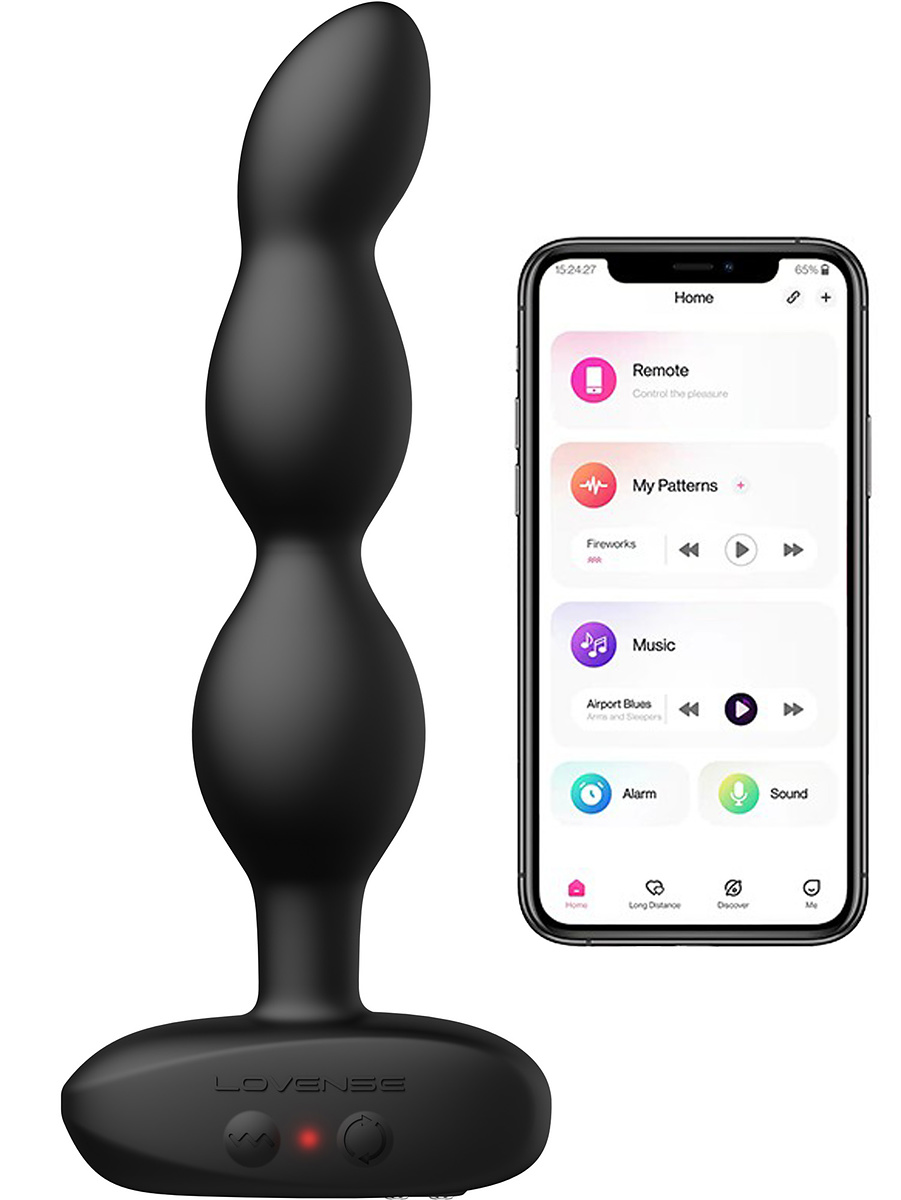 Lovense: Ridge, App Controlled Rotating Anal Beads |  | Intimast