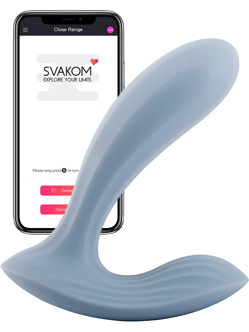 Svakom: Erica, Wearable Vibrator with App, blå