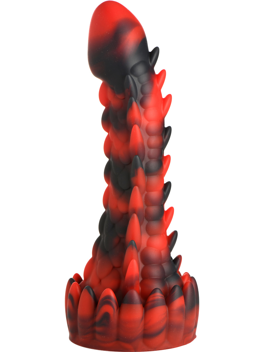 Creature Cocks: Demon Rising, Scaly Dragon Silicone Dildo |  | Intimast