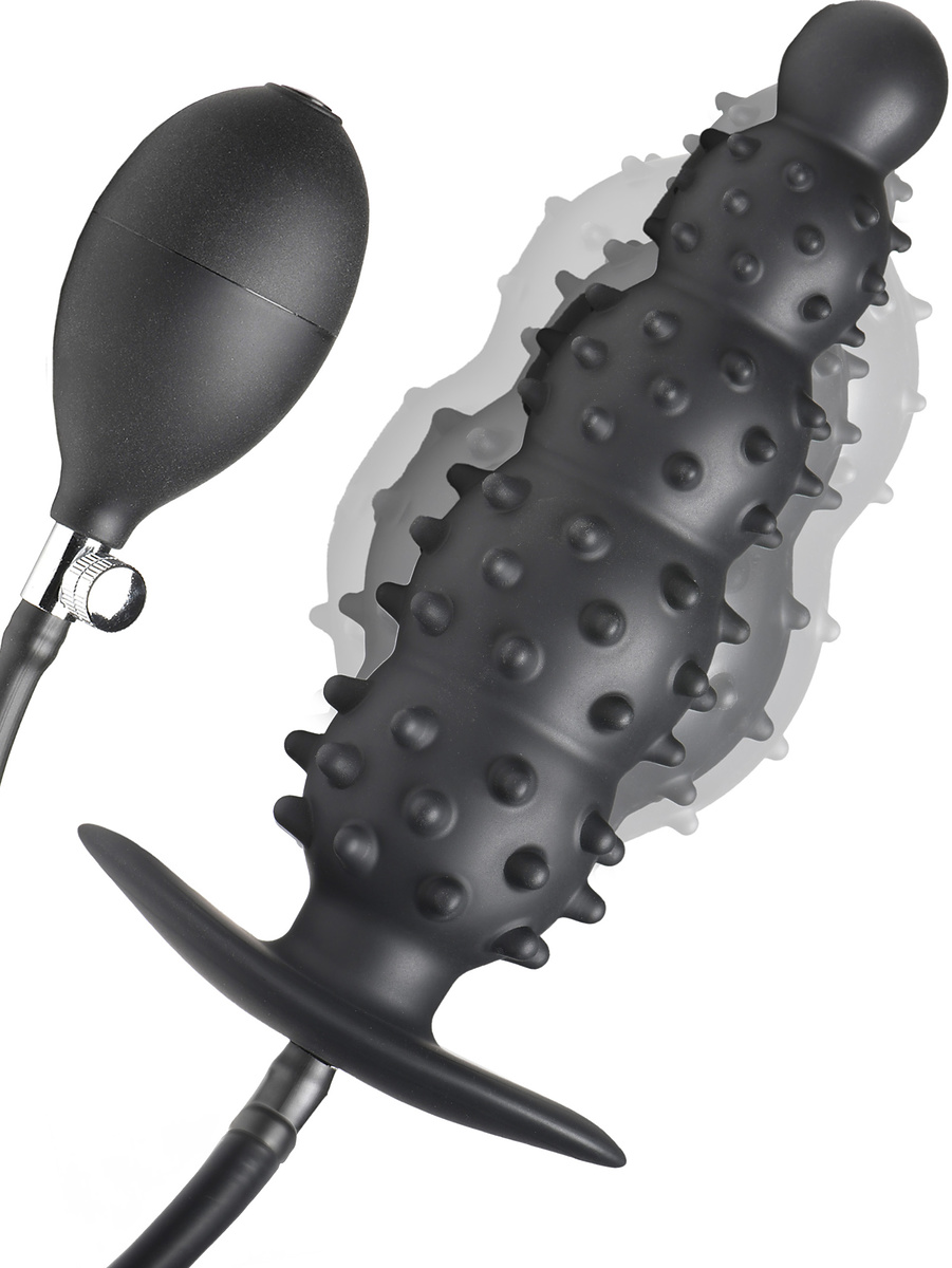 XR Master Series: Ass Puffer, Nubbed Inflatable Anal Plug
