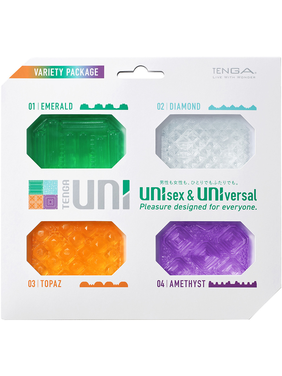 Tenga: Uni Variety Package, Unisex & Universal Sleeve