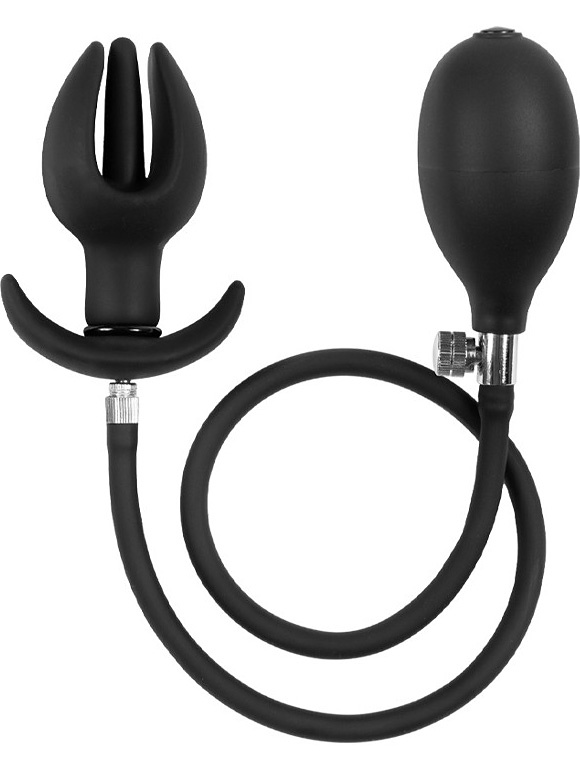 Rimba: Inflatable Anal Tulip-Shaped Plug with Pump |  | Intimast