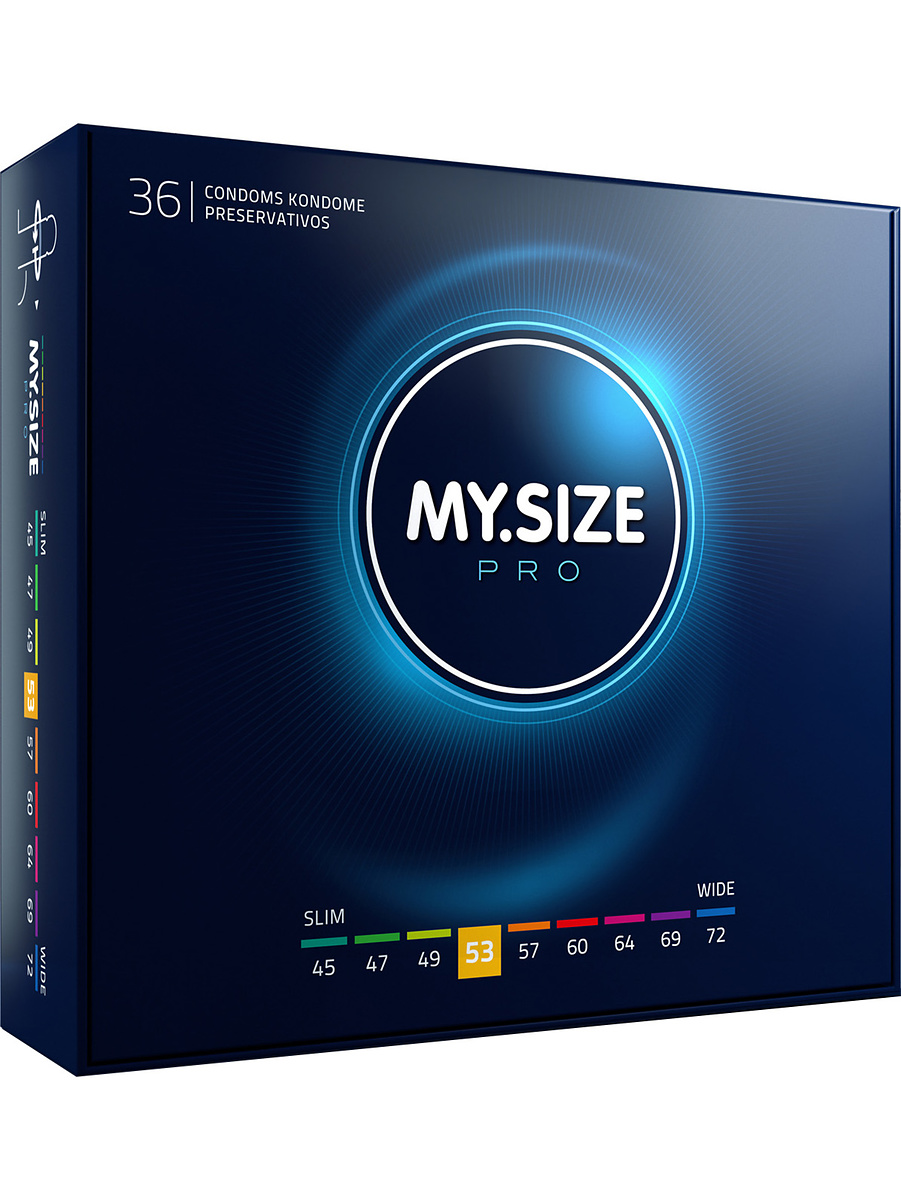 My.Size Pro: Kondomer 53mm, 36-pack |  | Intimast