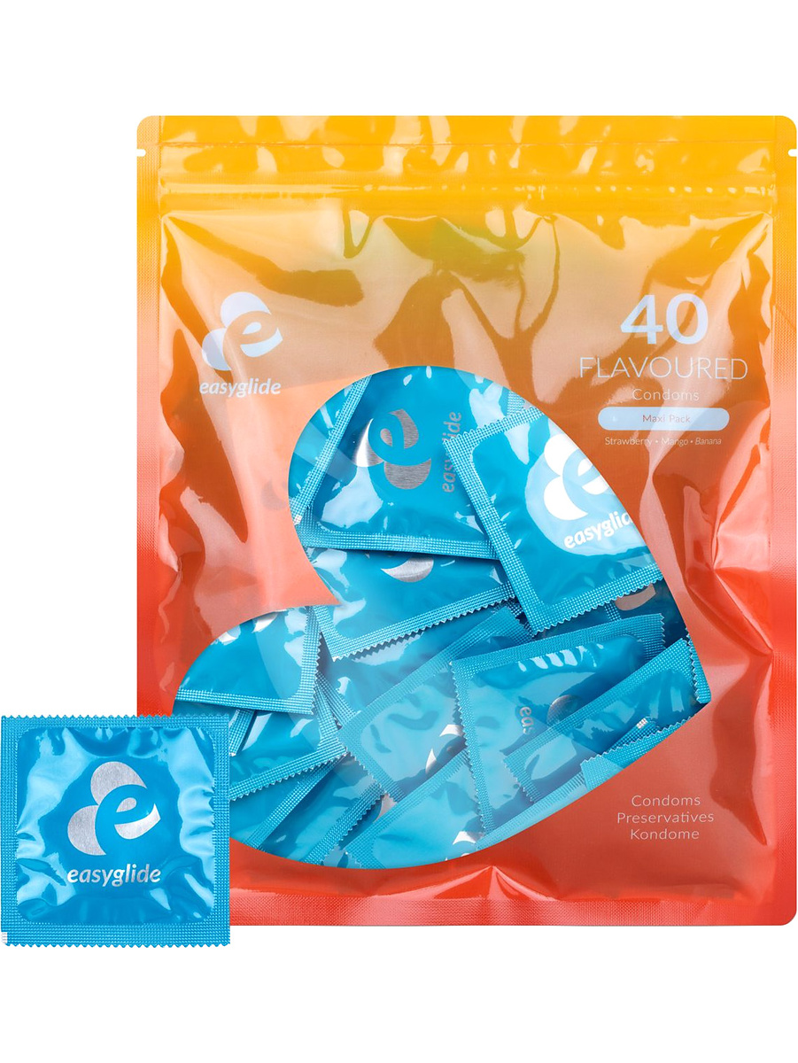 EasyGlide: Flavoured Condoms, 40-pack |  | Intimast