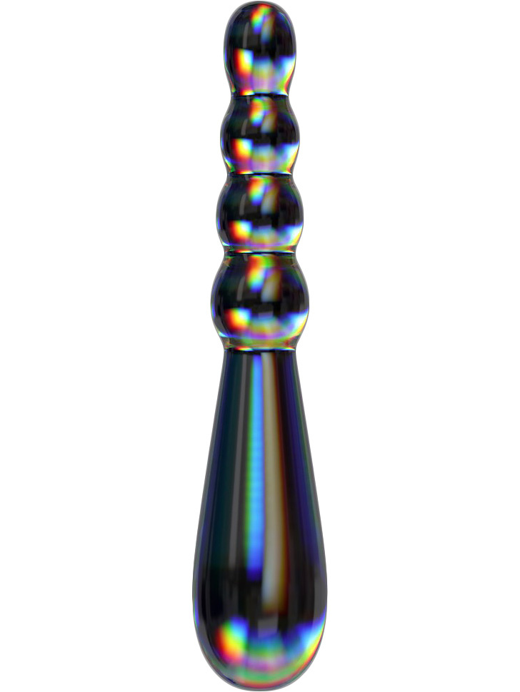 LoveToy: Twilight Gleam Glass Dildo, Rising Ripples |  | Intimast