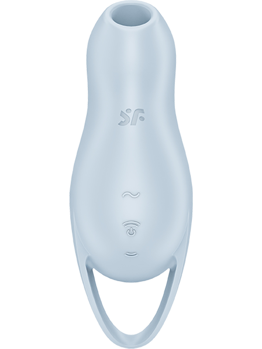 Satisfyer: Pocket Pro 1, Double Air Pulse Vibrator, blå |  | Intimast