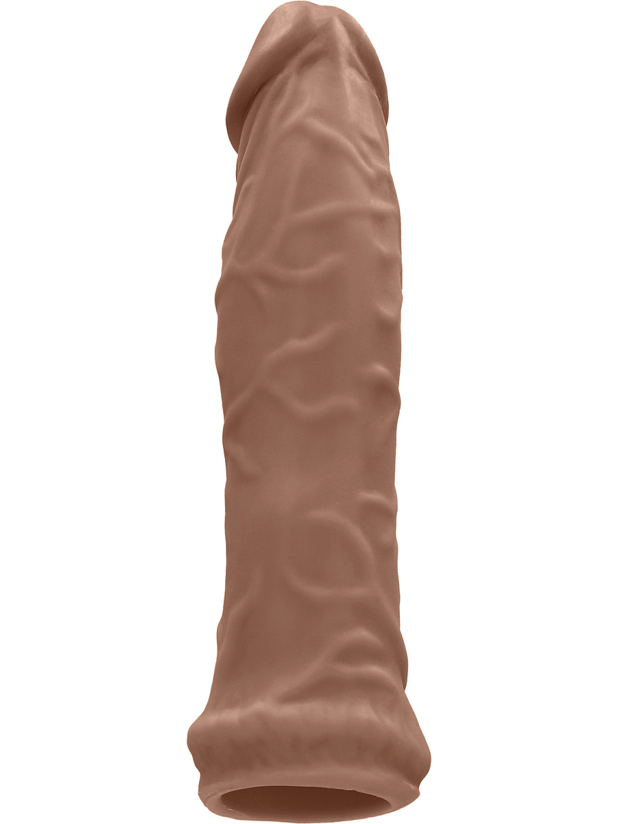 RealRock Skin: Penis Extender, 17 cm, brun