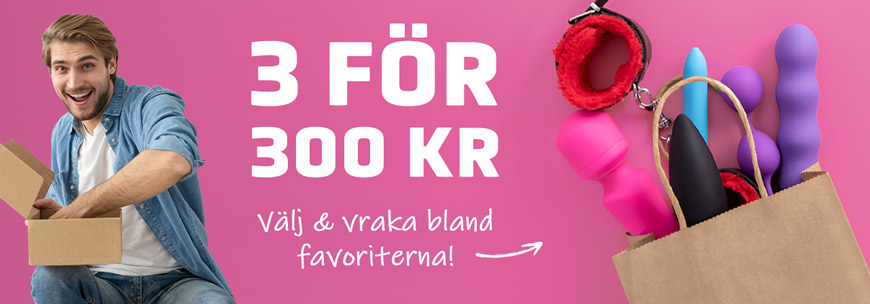 Köp 3 för 300 kr