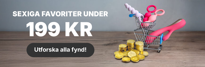 Vuxenleksaker under 199 kr