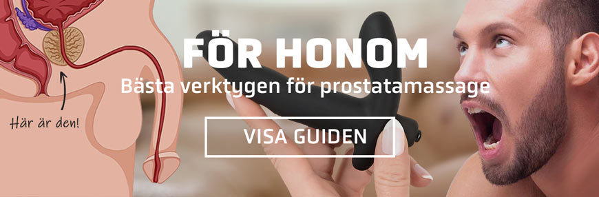 Bästa verktygen för prostatamassage