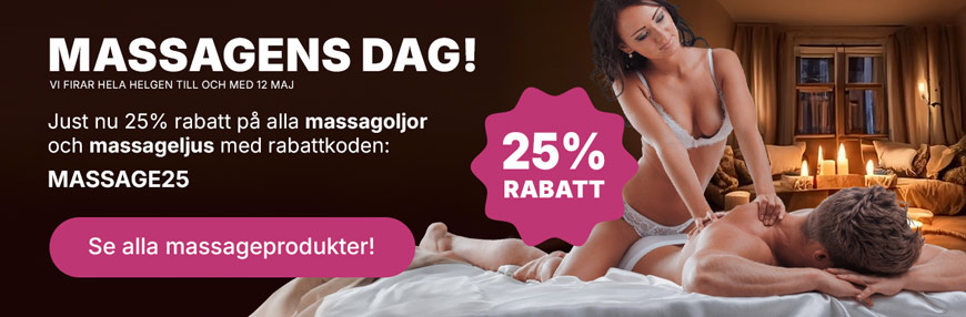 Massagens Dag 25% rabatt