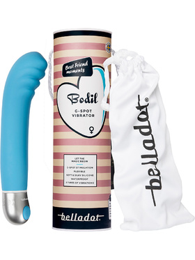 Belladot Bodil: G-punktsvibrator, blå