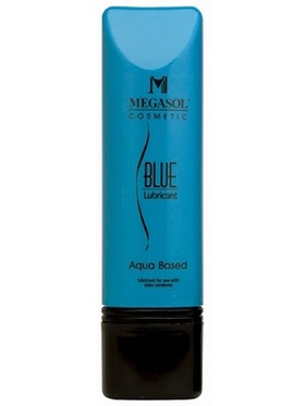 Megasol Blue: Vattenbaserat Glidmedel, 50 ml