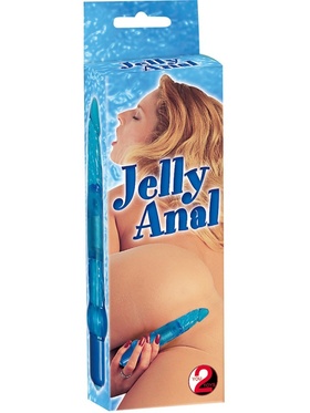 You2Toys: Jelly Anal, Vibrator, blå