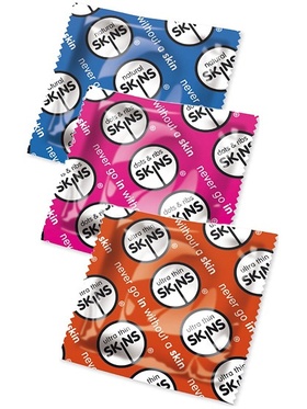 Skins Assorted: Kondomer, 12-pack