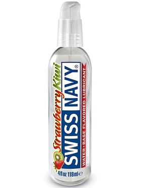 Swiss Navy Jordgubb/Kiwi: Smaksatt Glidmedel, 118 ml