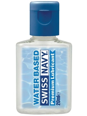 Swiss Navy Premium: Vattenbaserat Glidmedel, 20 ml