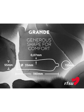 RFSU Grande: Kondomer, 10-pack