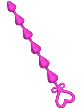 Mylovey: Silicone Anal Beads, rosa