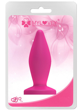 Mylovey: Silicone Plug Liten, rosa