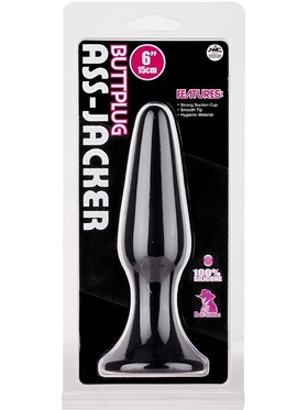 Ass-Jacker: Silicone Buttplug, 15 cm