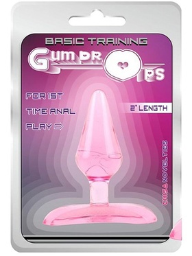 Chisa Novelties: Gum Drops Analplugg, rosa