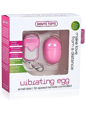 Shots Toys: Wireless Vibrating Egg, small, rosa