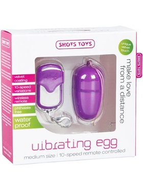 Shots Toys: Wireless Vibrating Egg, medium, lila