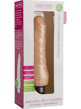 Shots Toys: Realistic Skin Vibrator, liten