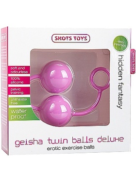 Shots Toys: Geisha Twin Balls Deluxe, rosa
