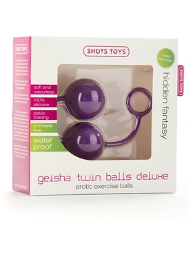 Shots Toys: Geisha Twin Balls Deluxe, lila