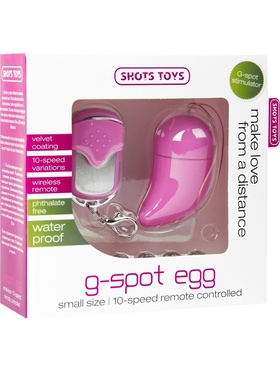 Shots Toys: G-Spot Egg, small, rosa