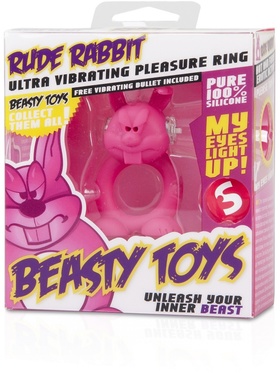 Shots Toys: Rude Rabbit, Vibrerande Penisring