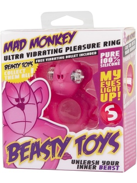 Shots Toys: Mad Monkey, Vibrerande Penisring