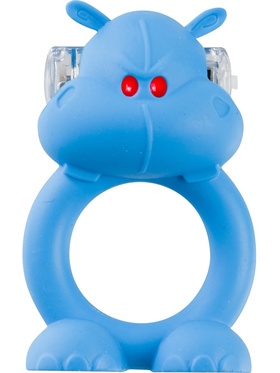 Shots Toys: Happy Hippo, Vibrerande Penisring