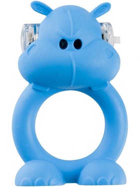 Shots Toys: Happy Hippo, Vibrerande Penisring