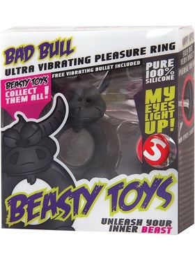 Shots Toys: Bad Bull, Vibrerande Penisring