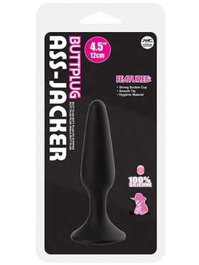 Ass-Jacker: Silicone Buttplug, 12 cm