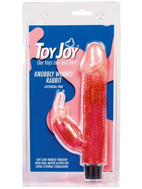 Toy Joy: Knobbly Wobbly Rabbit, pink