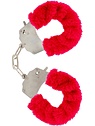 Furry Fun Cuffs, röd